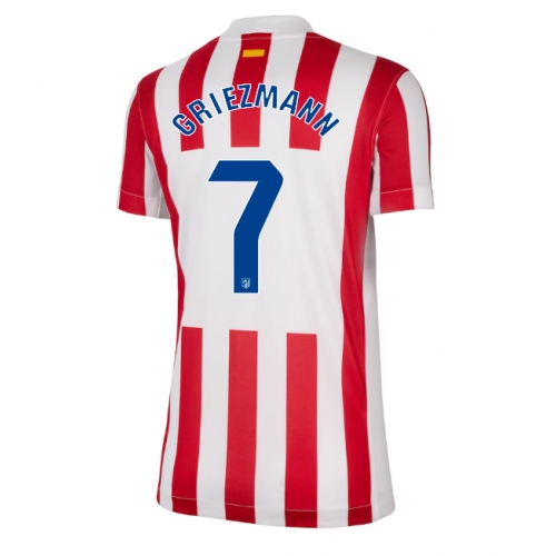 Billige Fotballdrakt Atletico Madrid Antoine Griezmann #7 Replika Hjemmedrakt Dame 2025-26 Kortermet Billige Fotballdrakt Atletico Madrid Antoine Griezmann #7 Replika Hjemmedrakt Dame 2025-26 Kortermet
